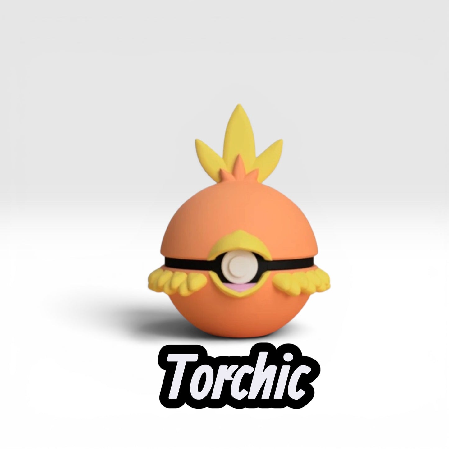 Torchic Custom Ball | High Quality 3D Printed in the UK