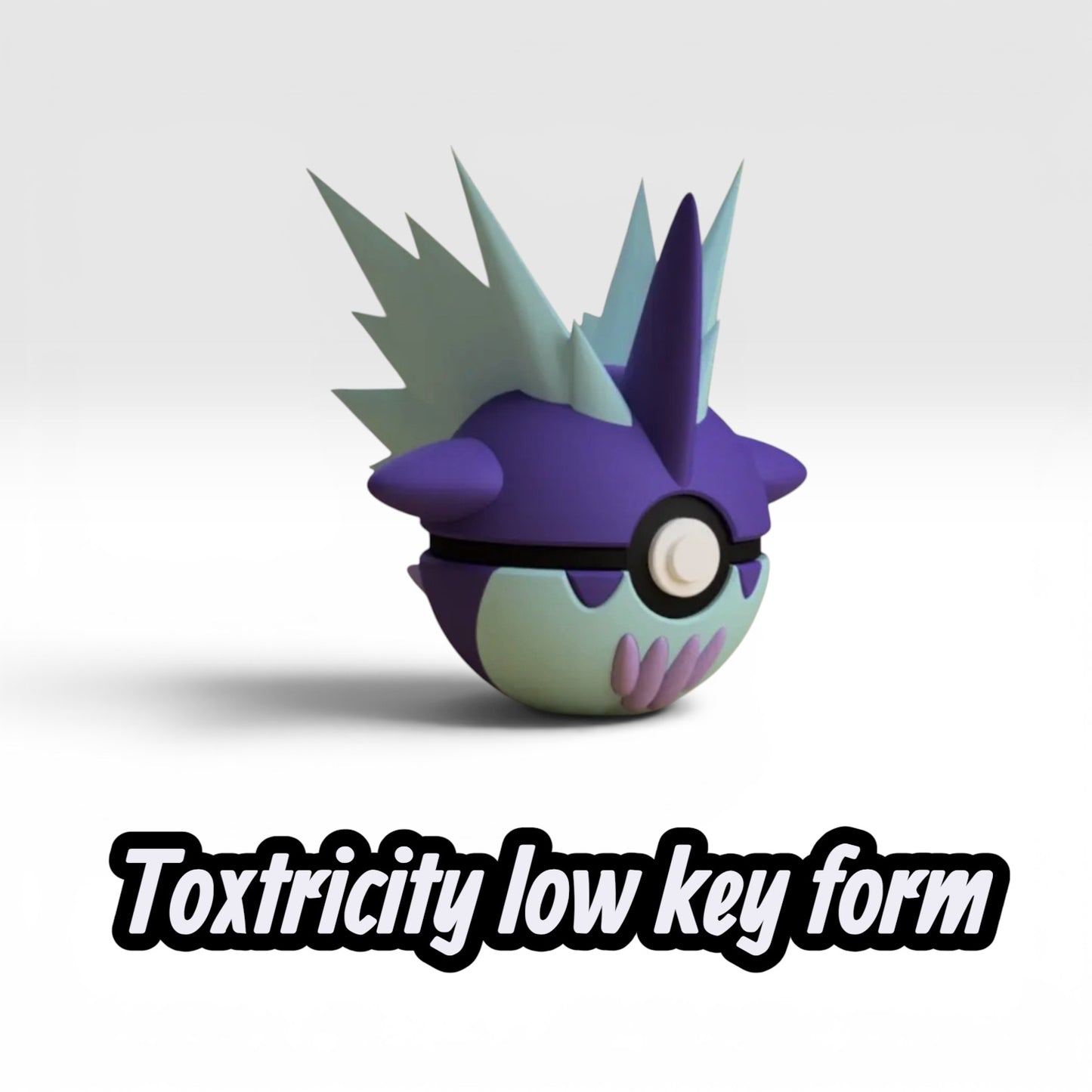 Toxtricity low key form Custom Ball | High Quality 3D Printed in the Uk