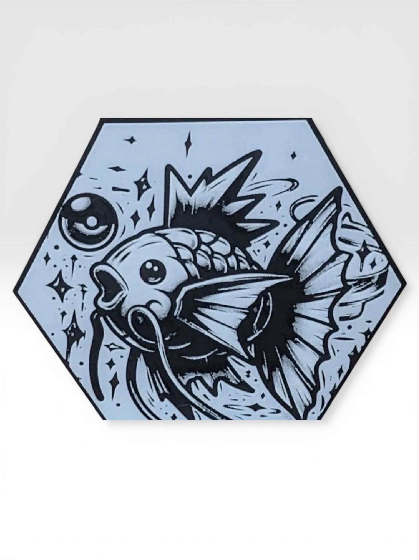 Custom 3D Printed "Battle Monster Character" Hexagon-Art – Build Your Own Wall Gallery