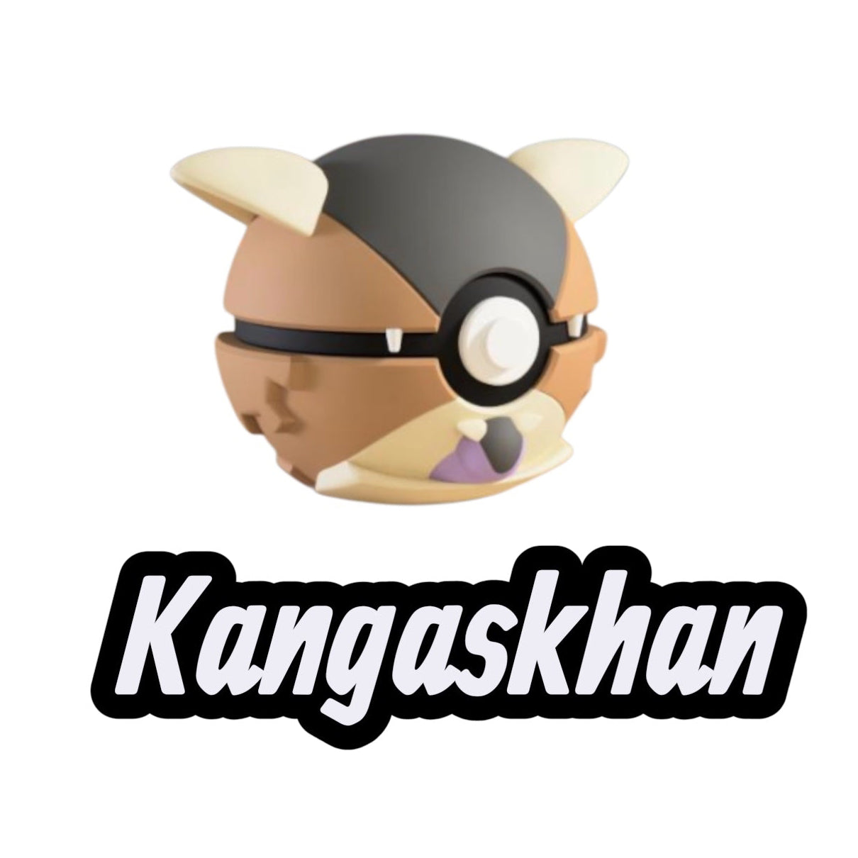 Kangaskhan Custom Ball | High Quality 3D Printed in the UK