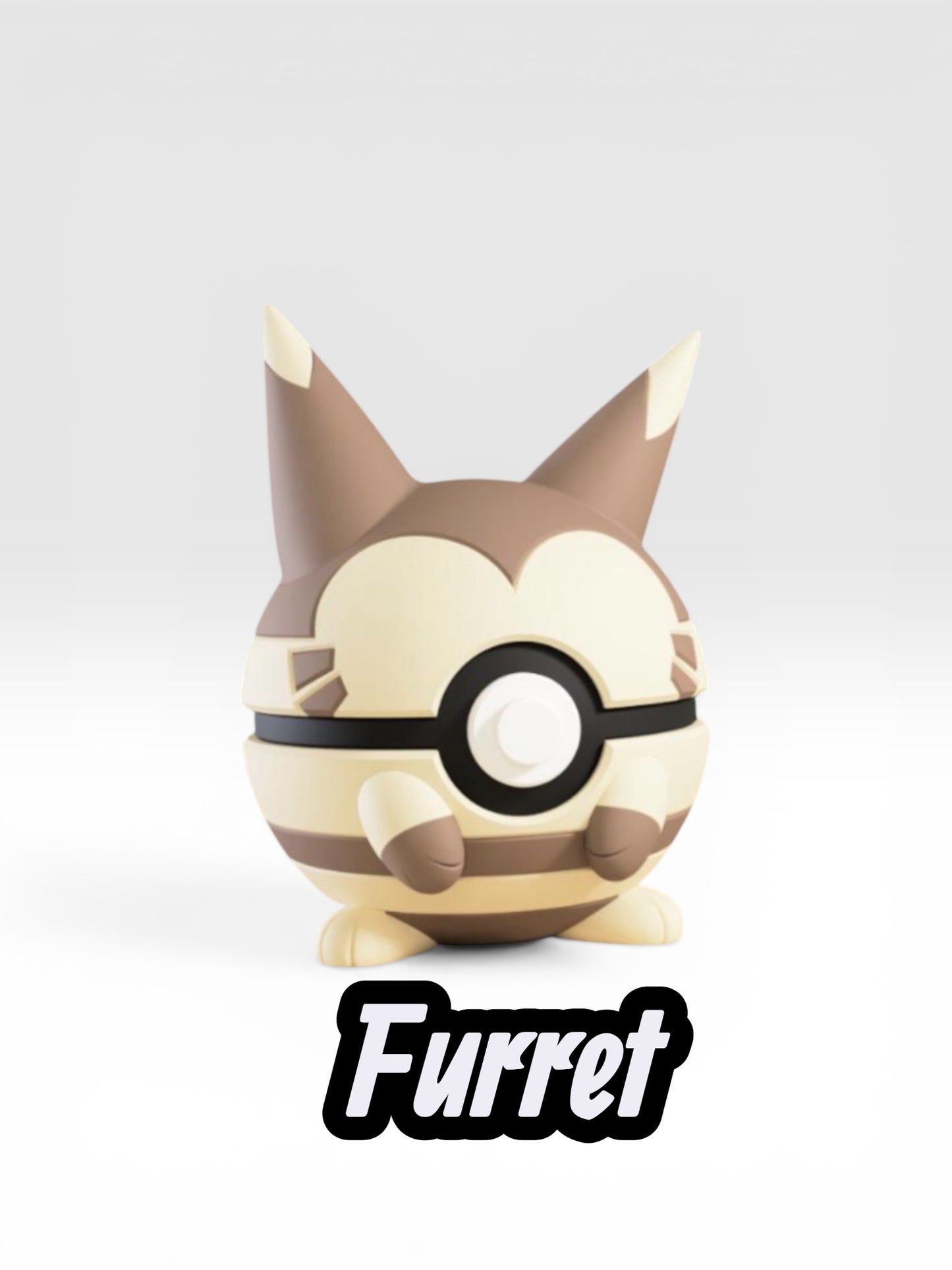 Furret Custom Ball | High Quality 3D Printed in the UK