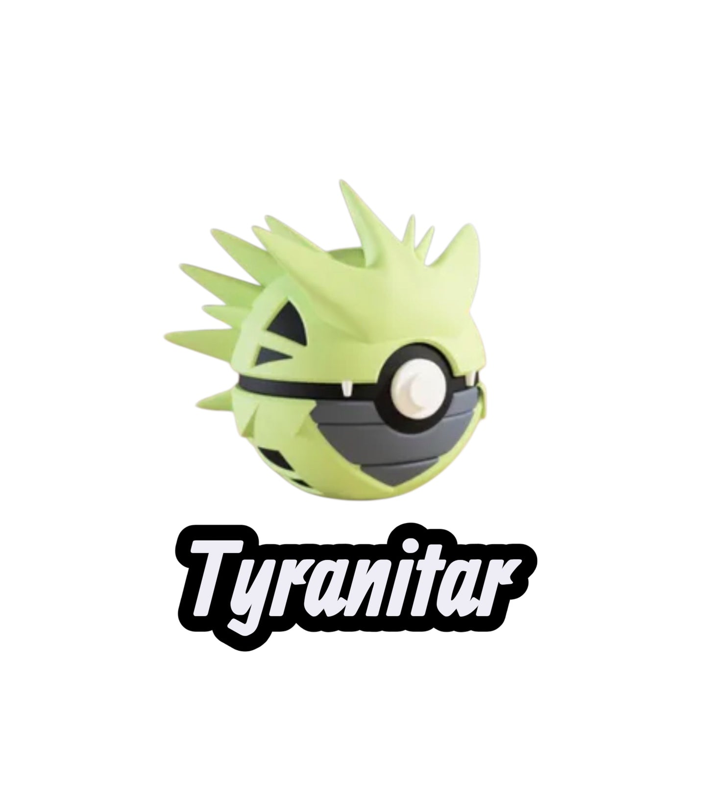 Tyranitar Custom Ball | High Quality 3D Printed in the UK
