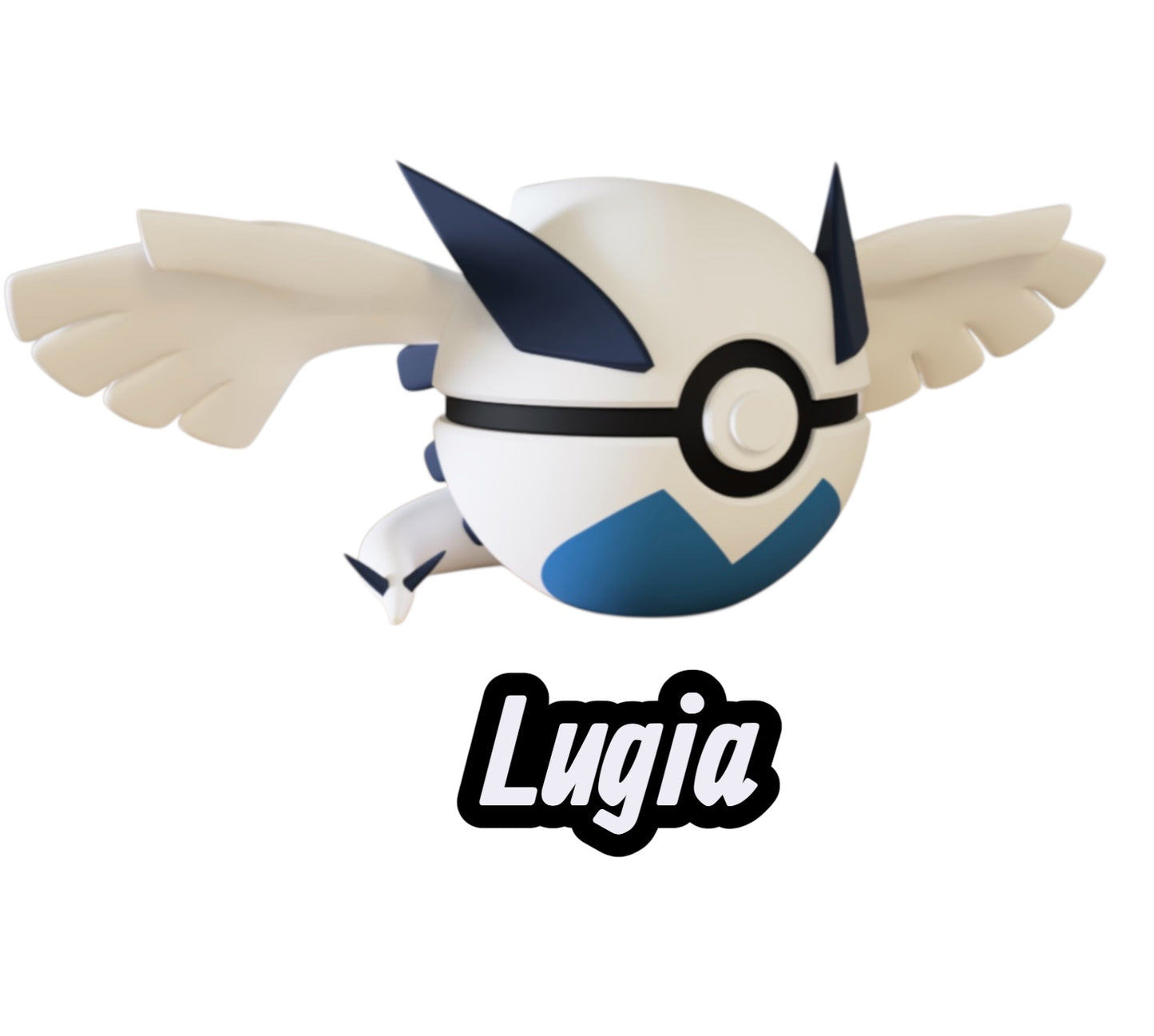 Lugia Custom Ball | High Quality 3D Printed in the UK