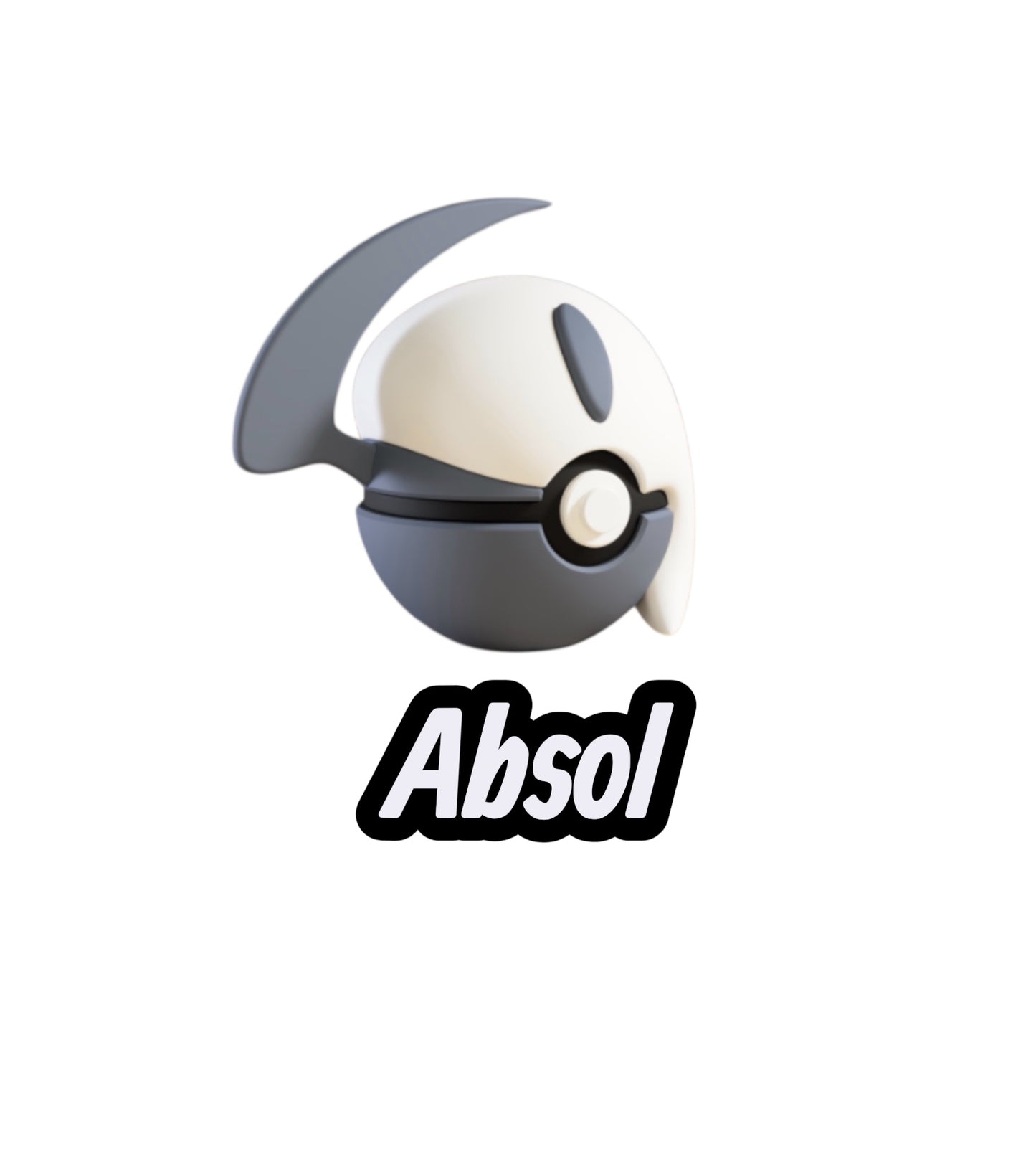 Absol Custom Ball | High Quality 3D Printed in the UK