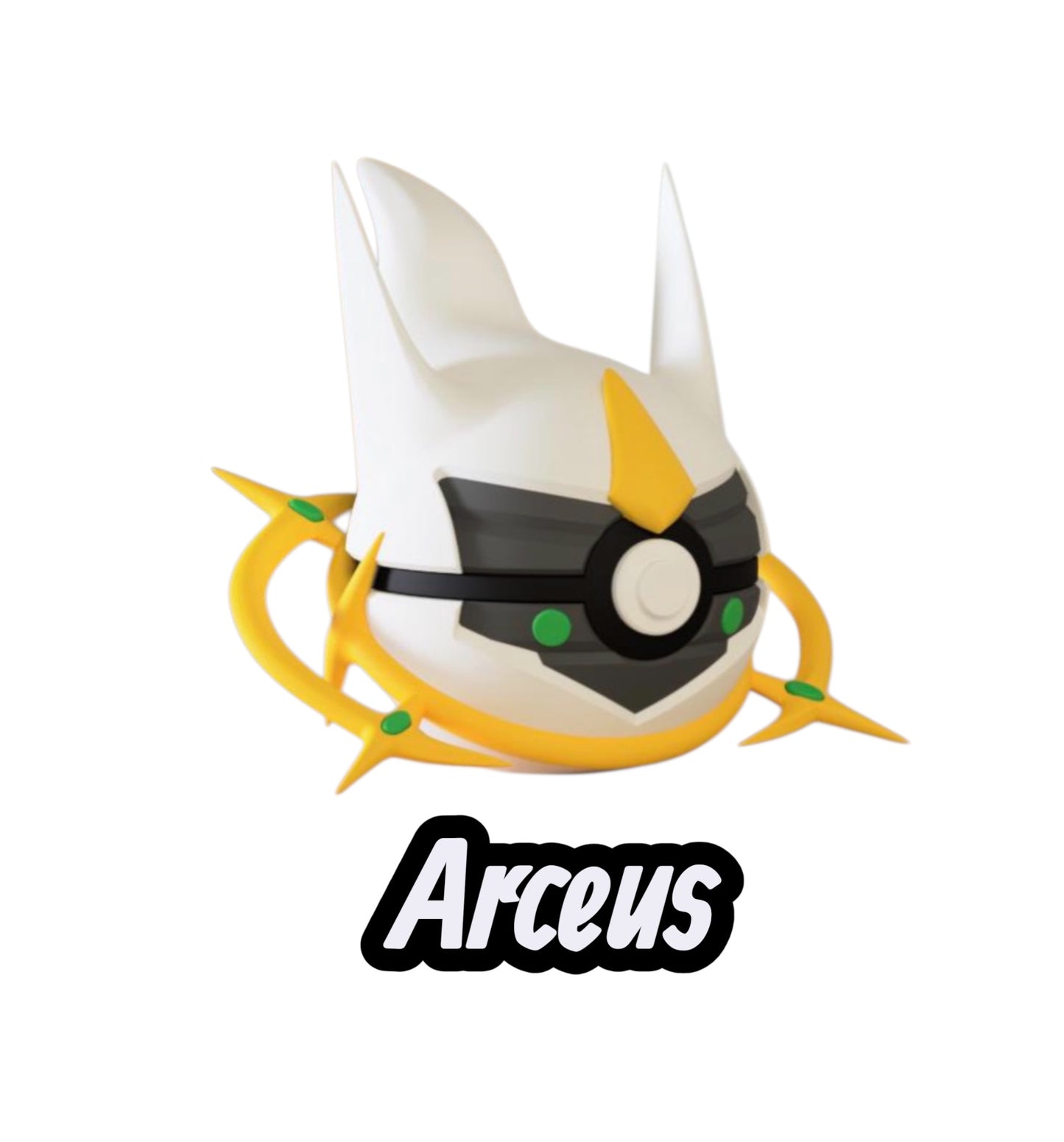 Arceus Custom Ball | High Quality 3D Printed in the UK