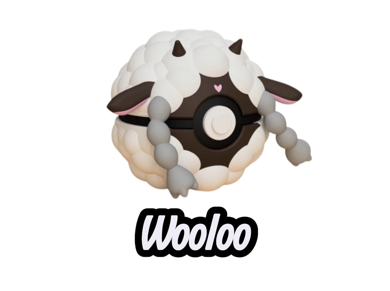 Wooloo Custom Ball | High Quality 3D Printed in the UK