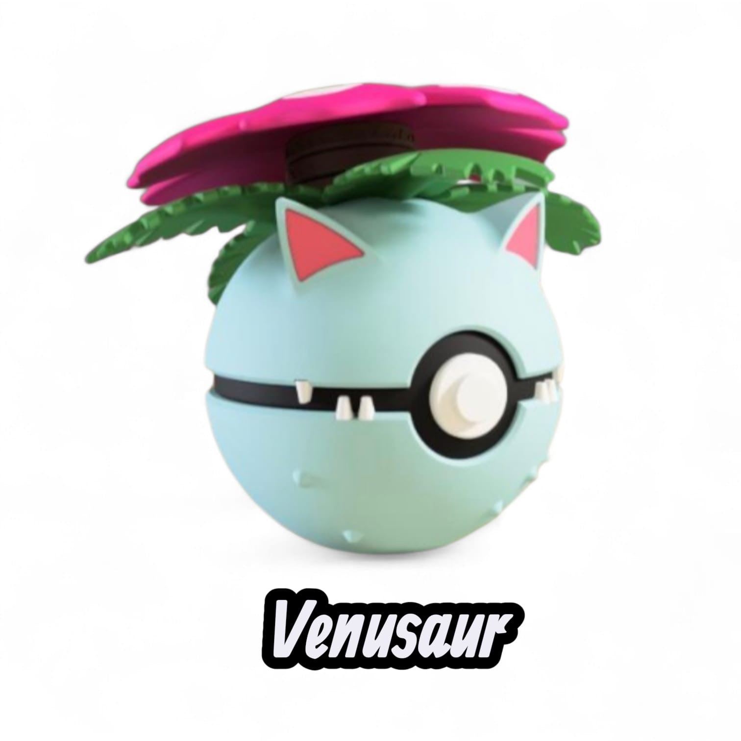 Venusaur| Custom Pokeball | High Quality 3D Printed in the UK