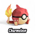 Charmeleon | Custom Pokeball | High Quality 3D Printed in the UK