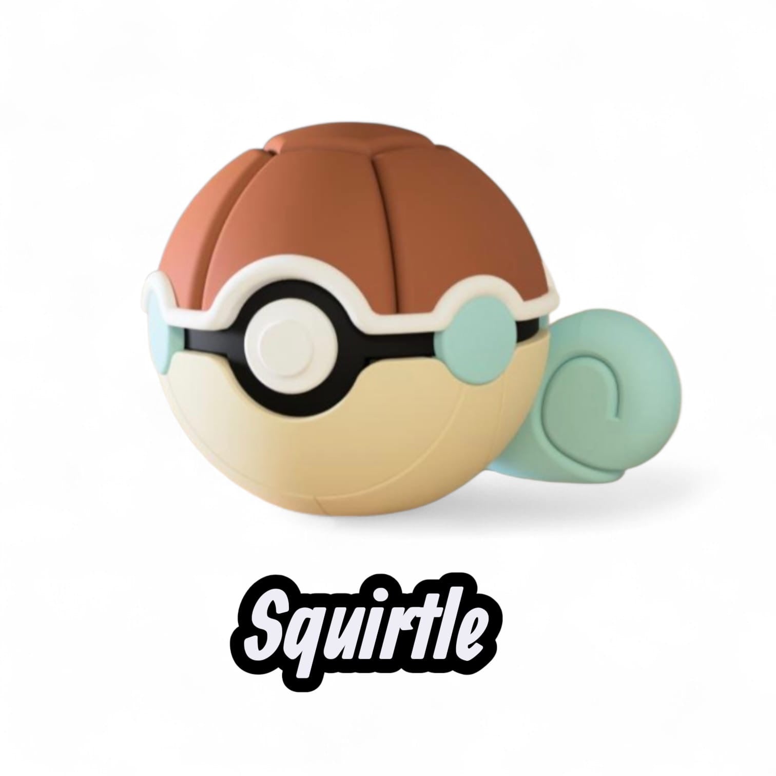 Squirtle | Custom Pokeball | High Quality 3D Printed in the UK