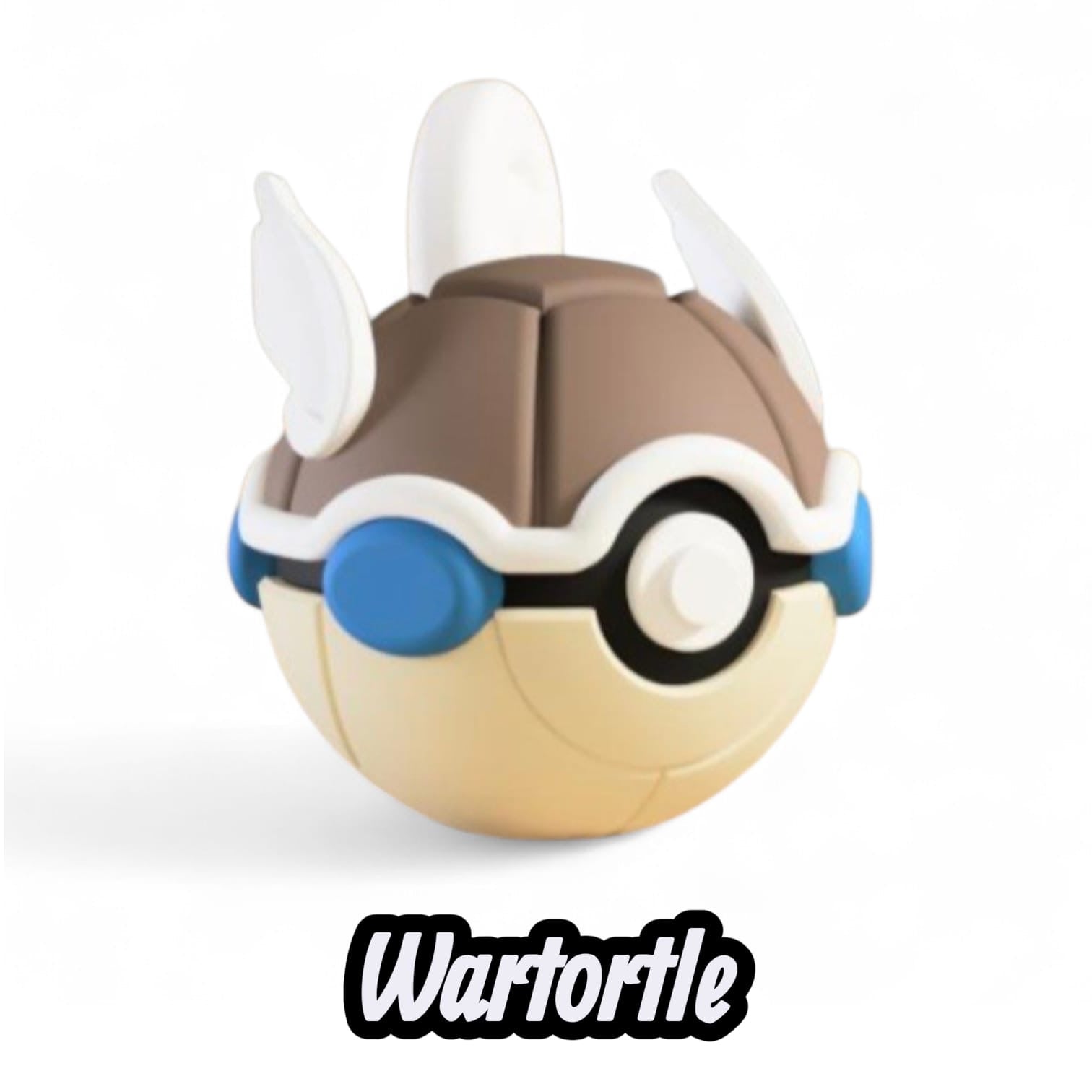 Wartortle| Custom Pokeball | High Quality 3D Printed in the UK