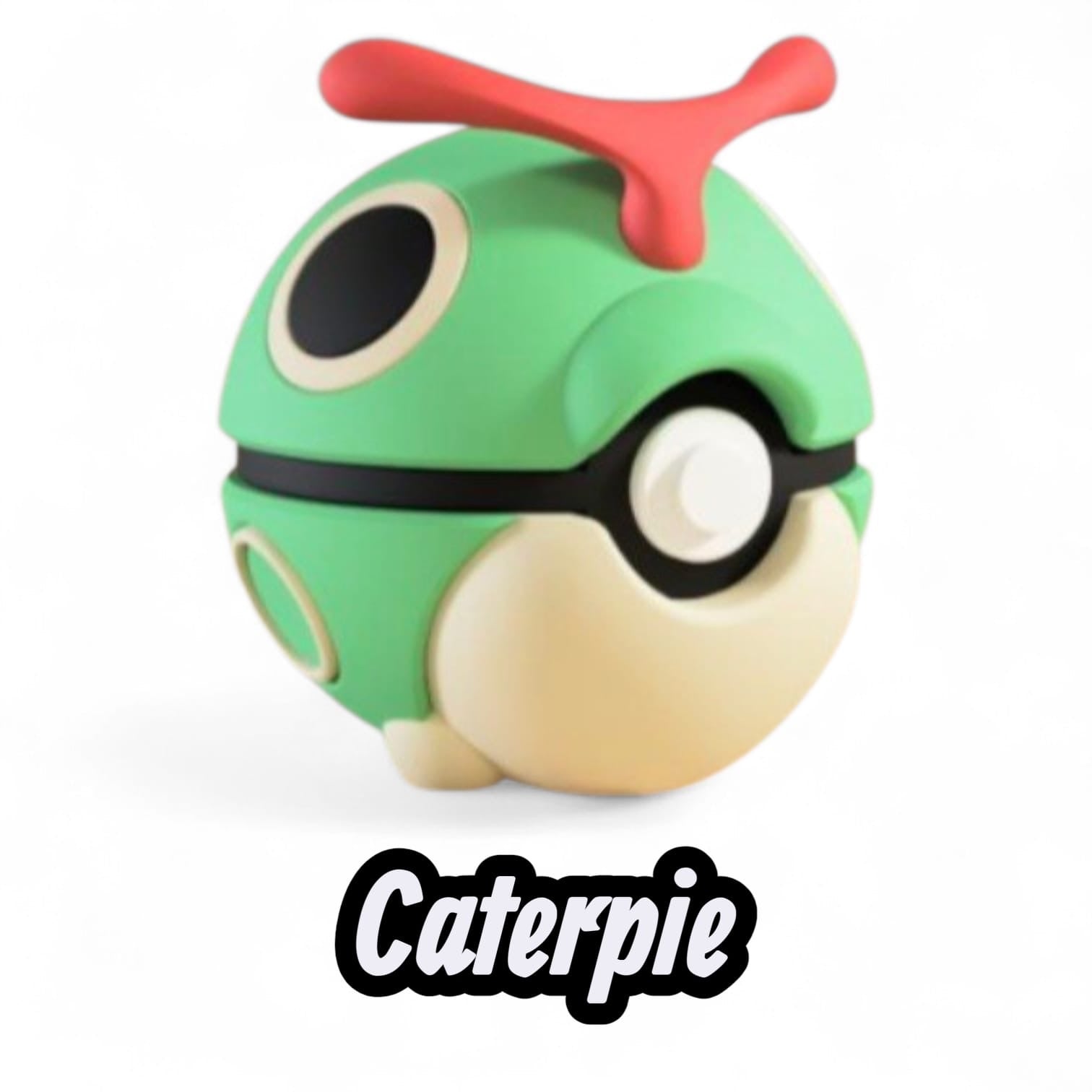 Caterpie| Custom Pokeball | High Quality 3D Printed in the UK