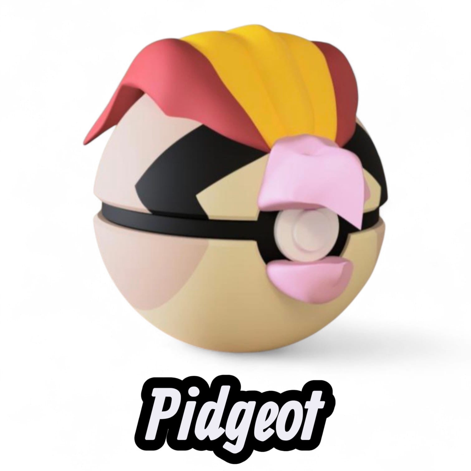 Pidgeot| Custom Pokeball | High Quality 3D Printed in the UK
