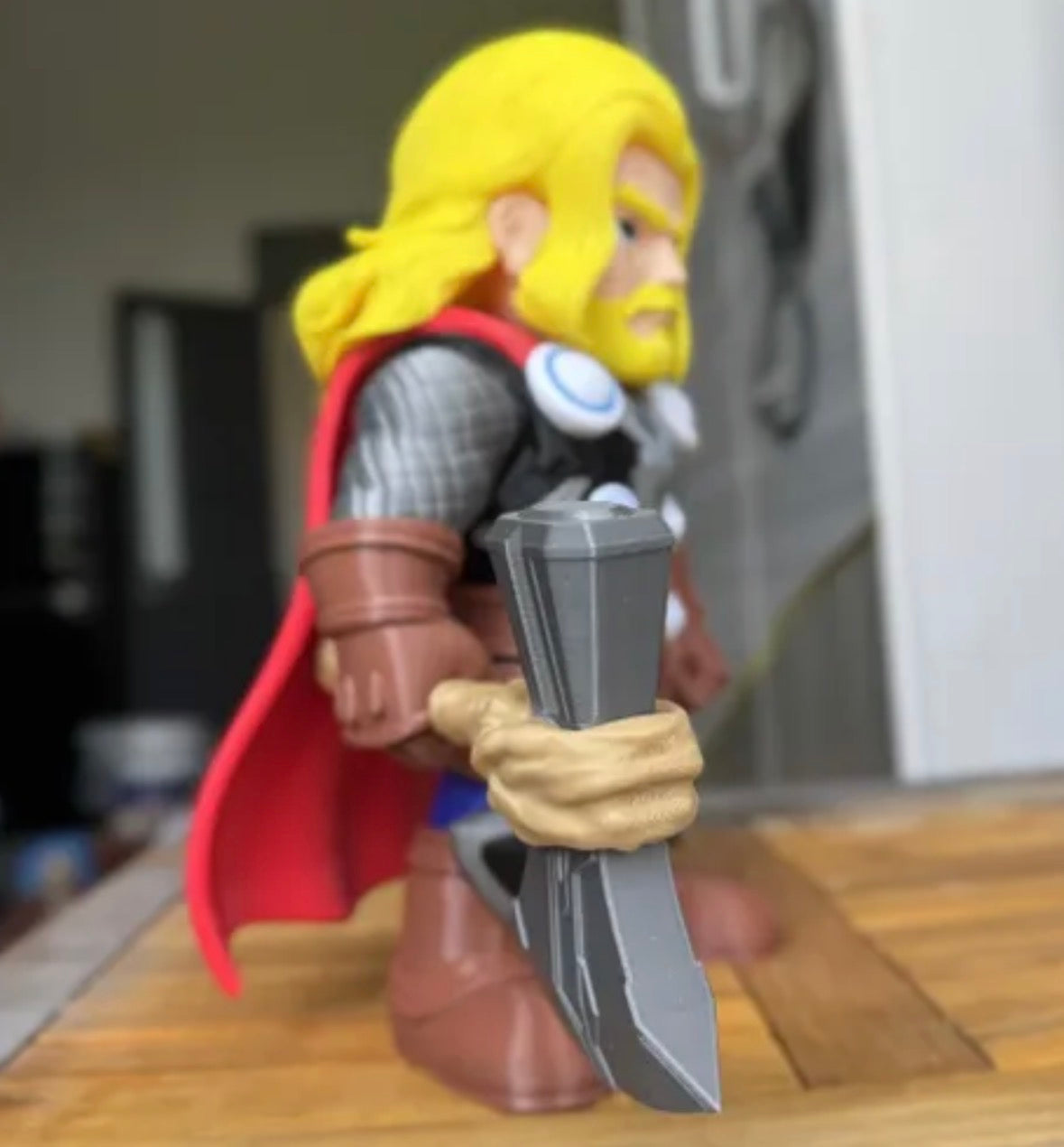God Of Thunder 3D Printed Collectable