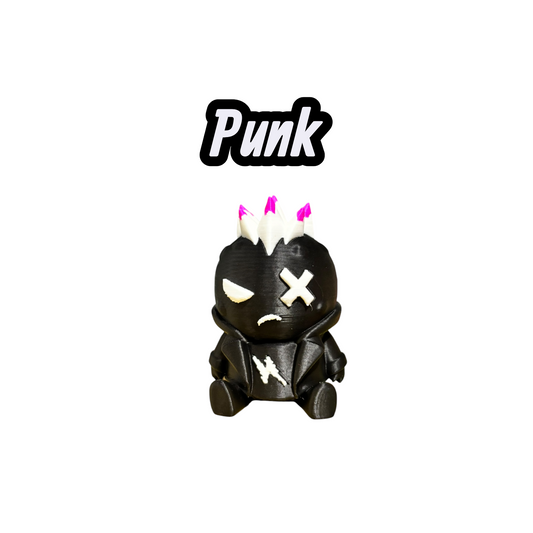 🎮 Fan‑Made 3D Printed Collectible Figure Punk Sprite