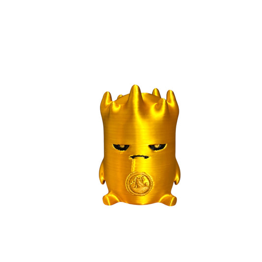 🎮 Fan‑Made 3D Printed Collectible Figure Golden Fire Sprite