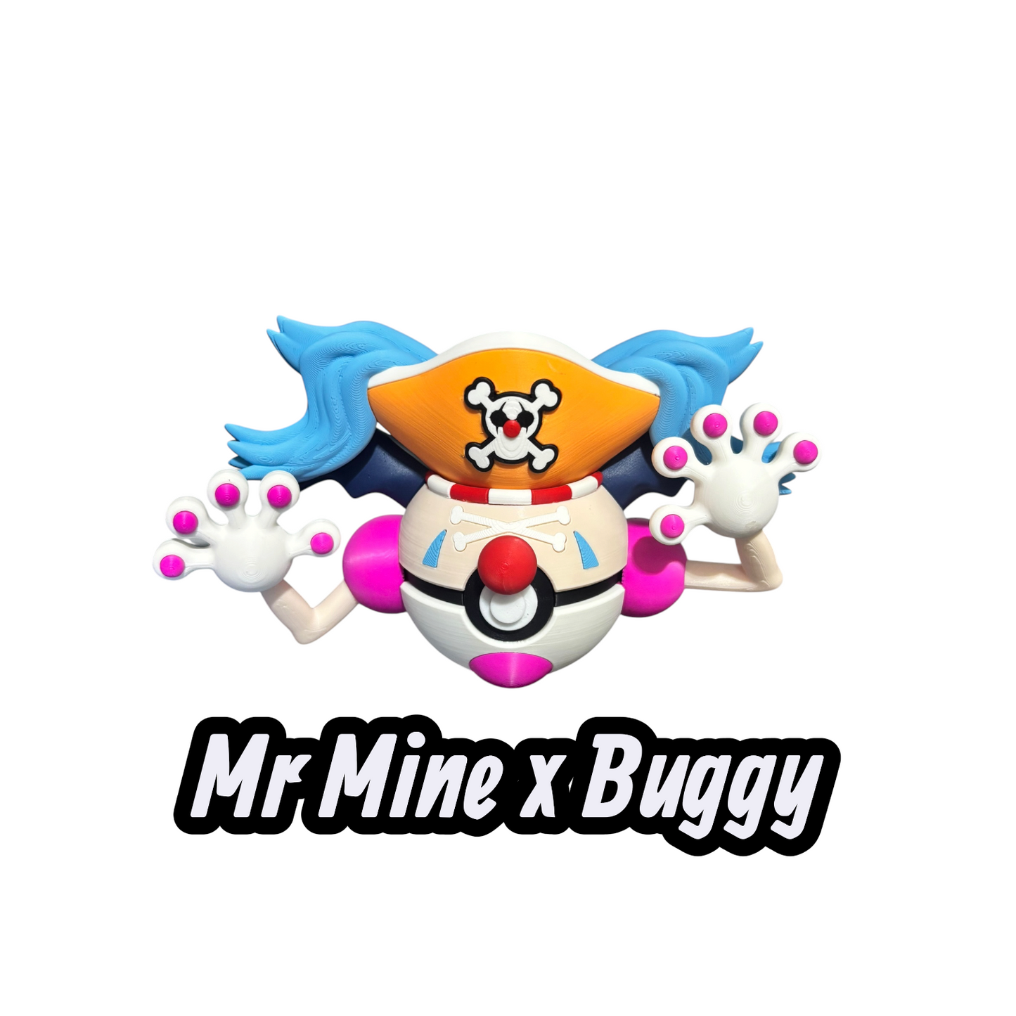 Mr Mine X Buggy custom Ball | High Quality 3D Printed in the Uk (Copy)