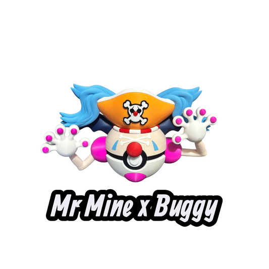 Mr Mine X Buggy custom Ball | High Quality 3D Printed in the Uk (Copy)