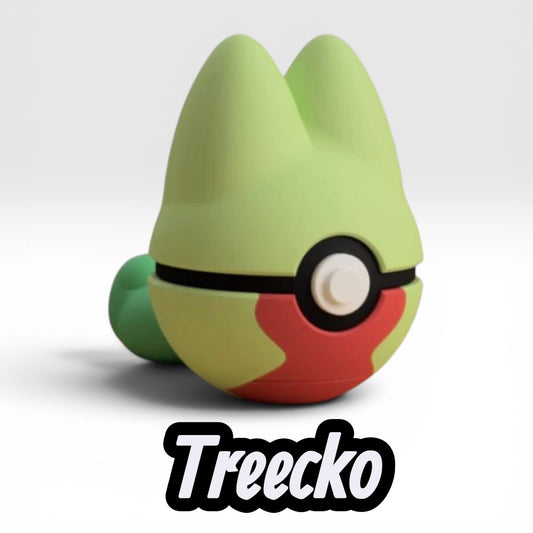 Treecko Custom Ball | High Quality 3D Printed in the UK