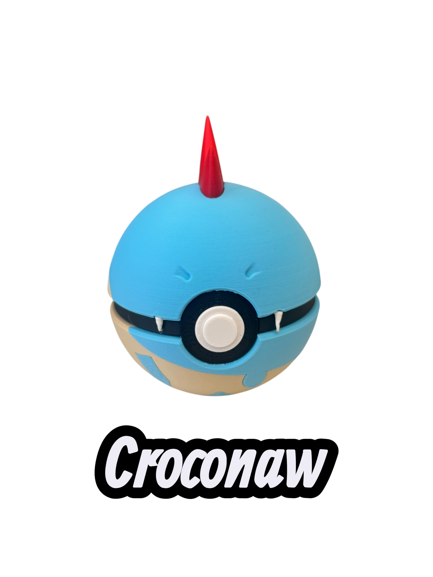 Croconaw Custom Ball | High Quality 3D Printed in the Uk