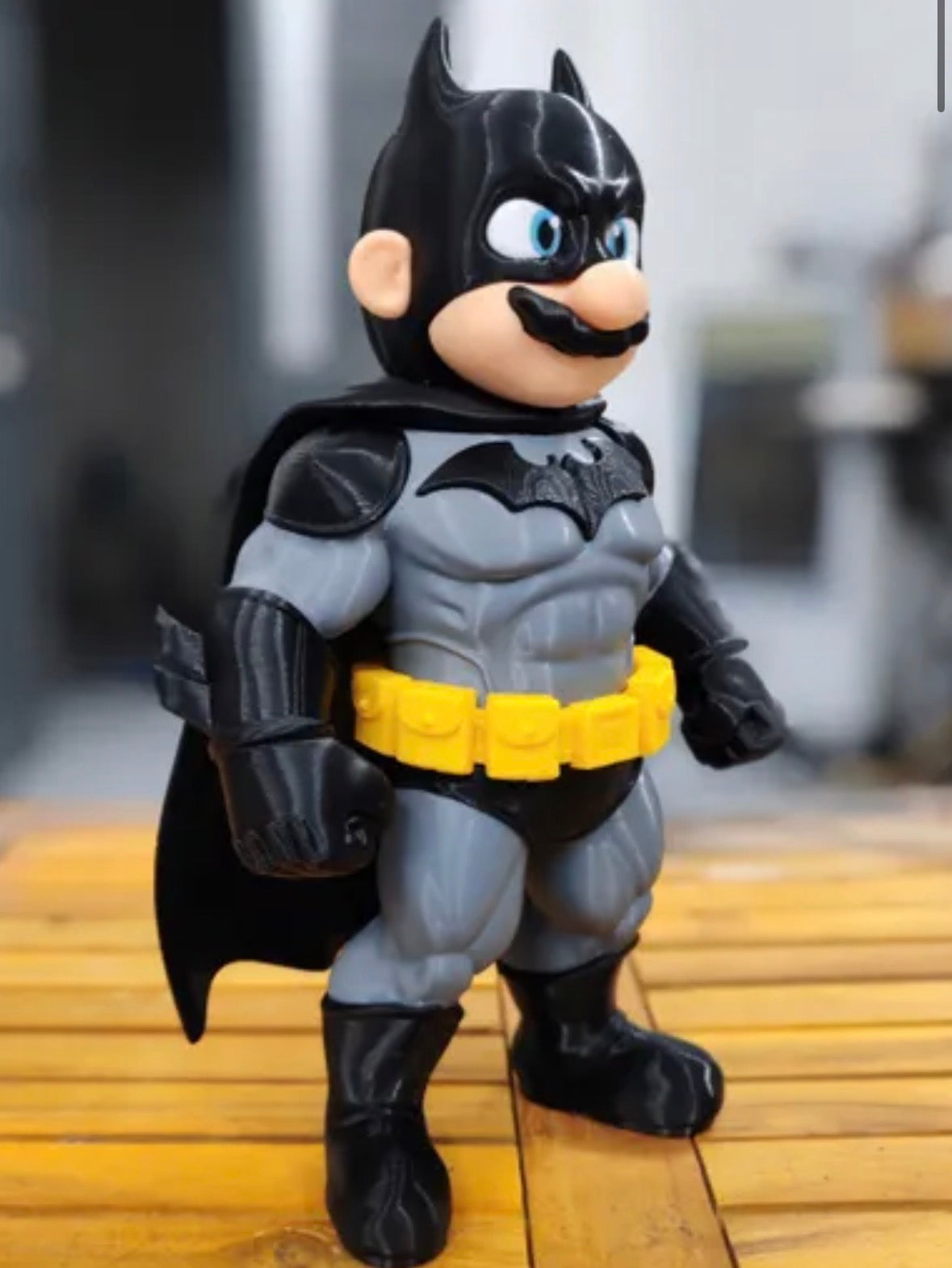 Fusion character figurine Bat Mario X – Fusion 3D Printed Collectable