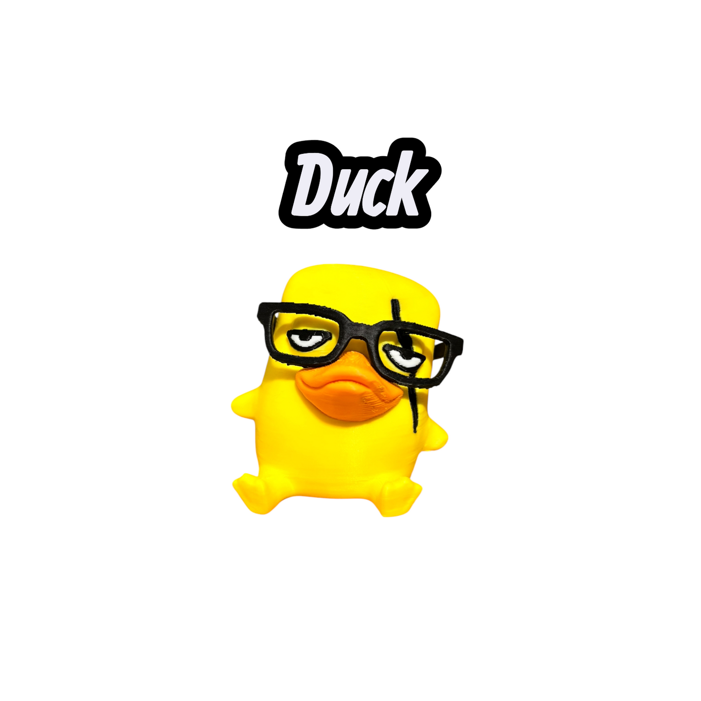 🎮 Fan‑Made 3D Printed Collectible Figure Duck Sprite l