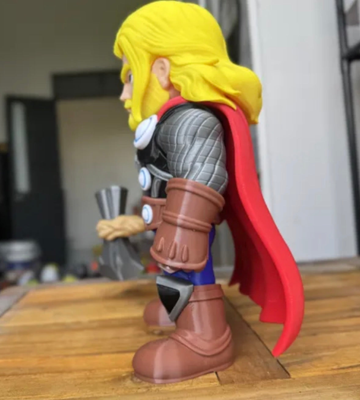 God Of Thunder 3D Printed Collectable