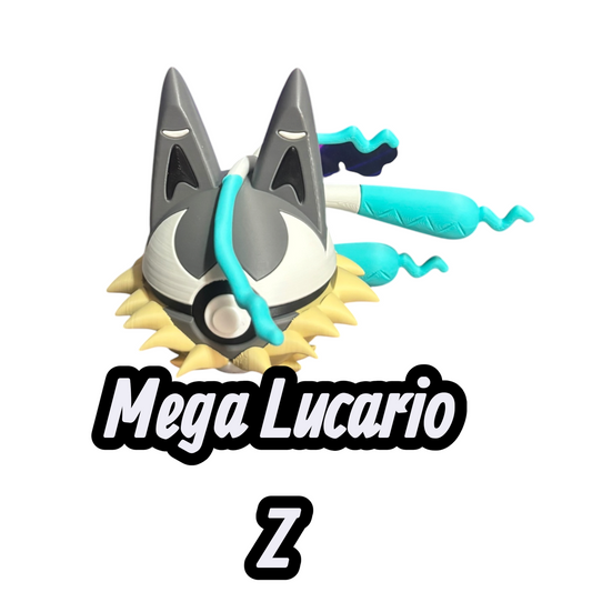Mega Lucario Z custom Ball | High Quality 3D Printed in the Uk