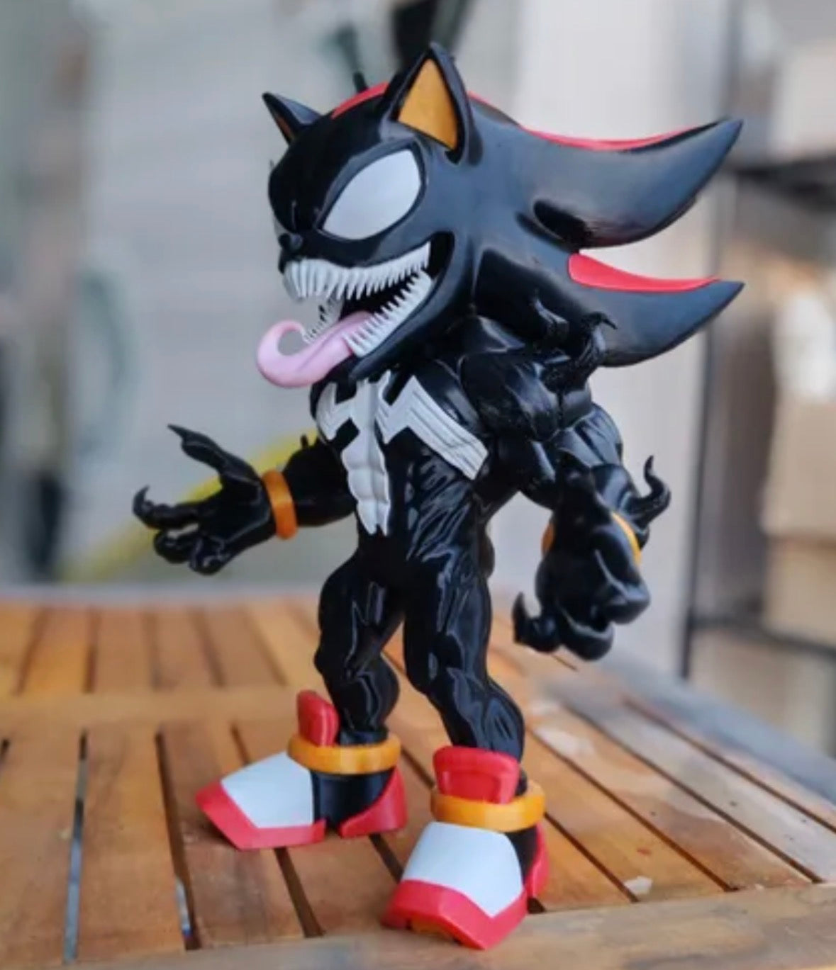 Fusion character figurine Venom X Shadow Fusion 3D Printed Collectable