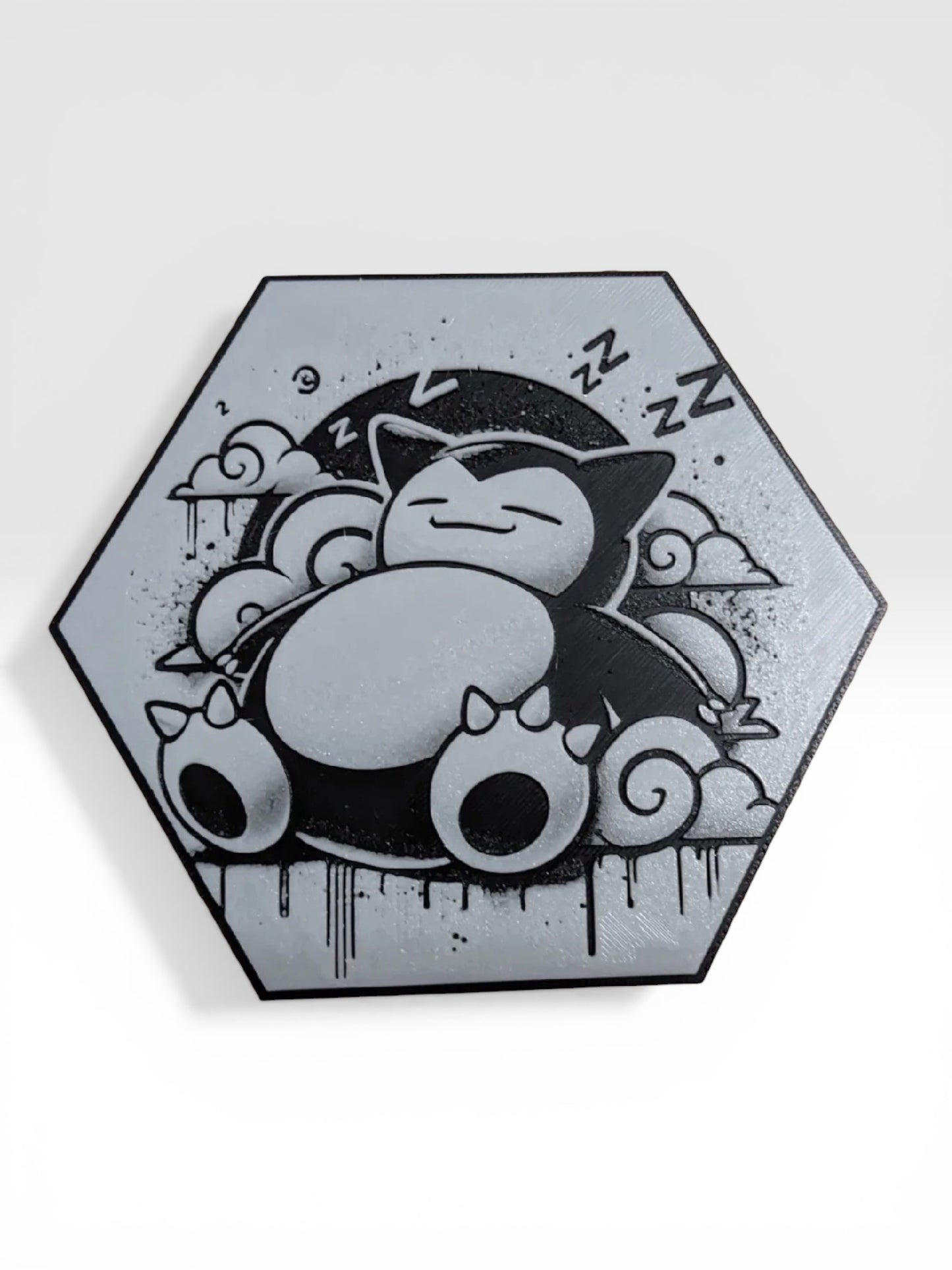 Custom 3D Printed "Battle Monster Character" Hexagon-Art – Build Your Own Wall Gallery