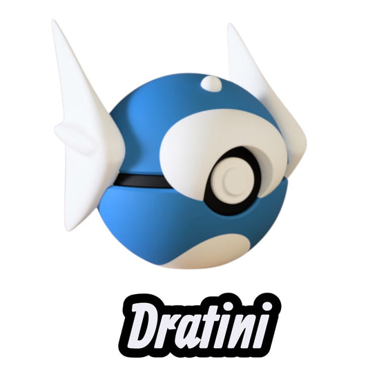 Dratini Custom Ball | High Quality 3D Printed in the UK