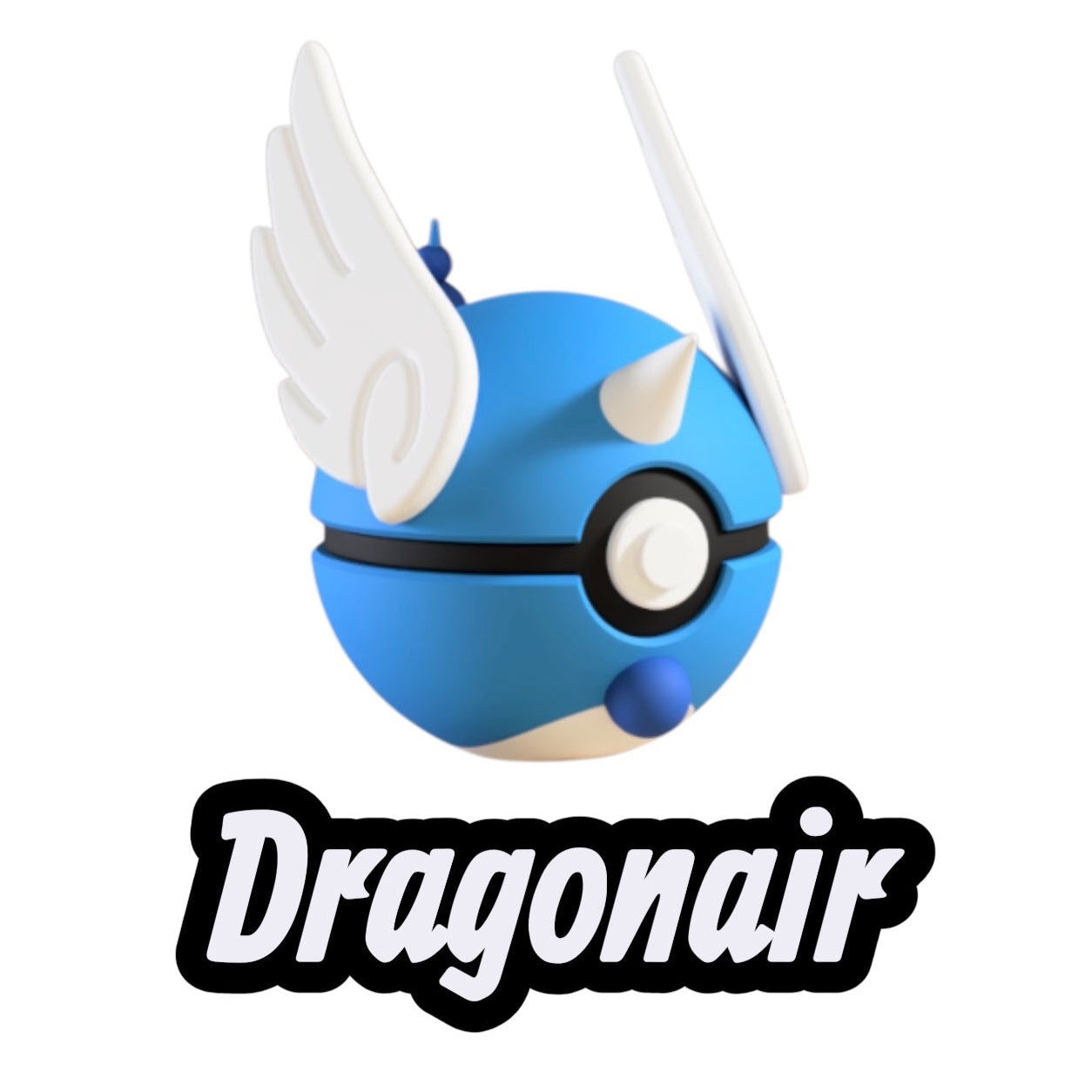 Dragonair Custom Ball | High Quality 3D Printed in the UK