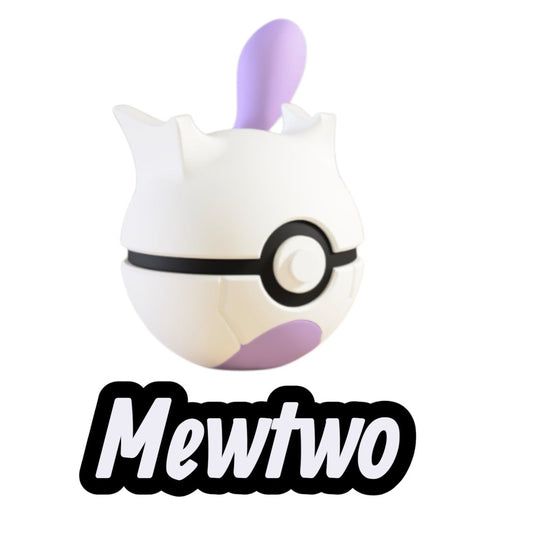 Mewtwo Custom Ball | High Quality 3D Printed in the UK