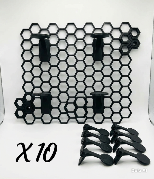 Honeycomb Wall Mount & Display