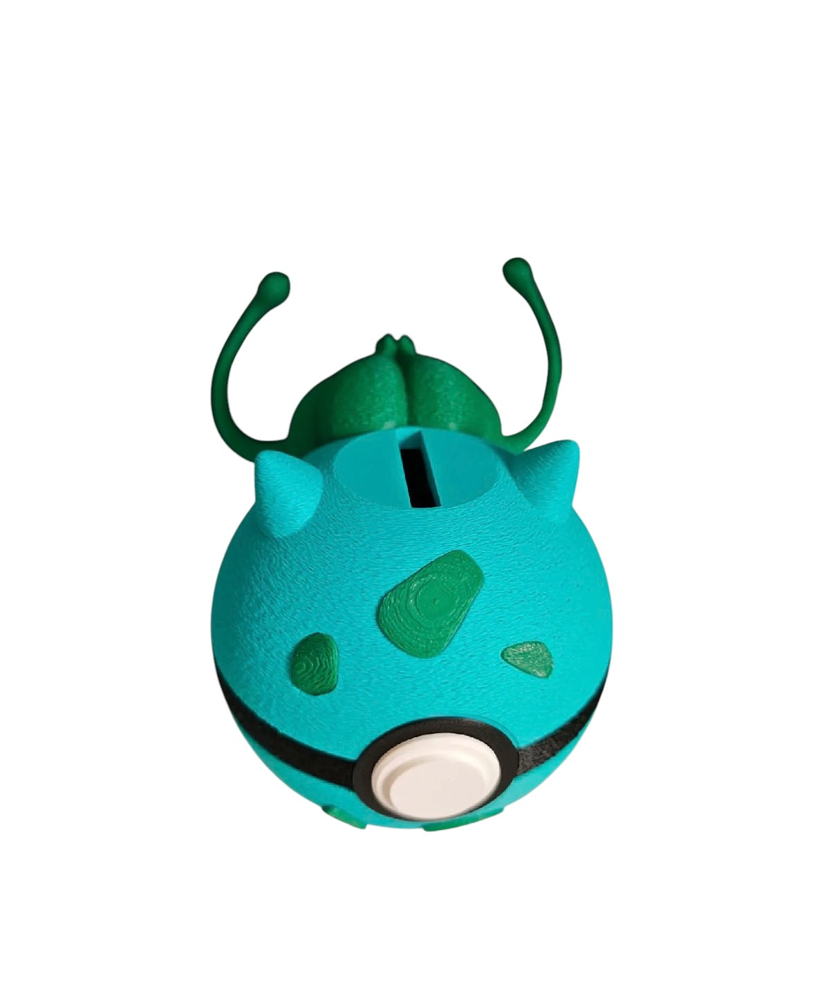 Character-Inspired 3D Printed Spherical Money Box – Hand-Finished Coin Bank