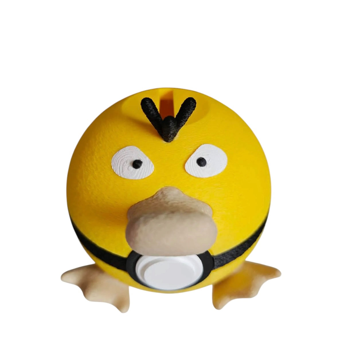 Character-Inspired 3D Printed Spherical Money Box – Hand-Finished Coin Bank