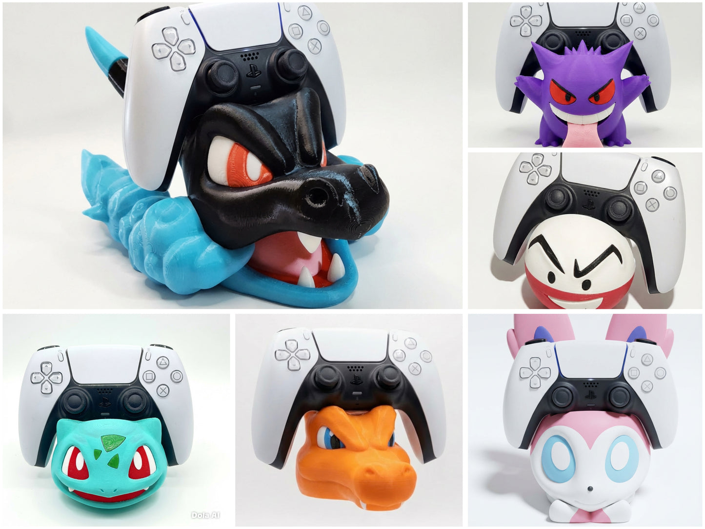 Character Inspired 3D Printed Controller Holder PS & Xbox compatible