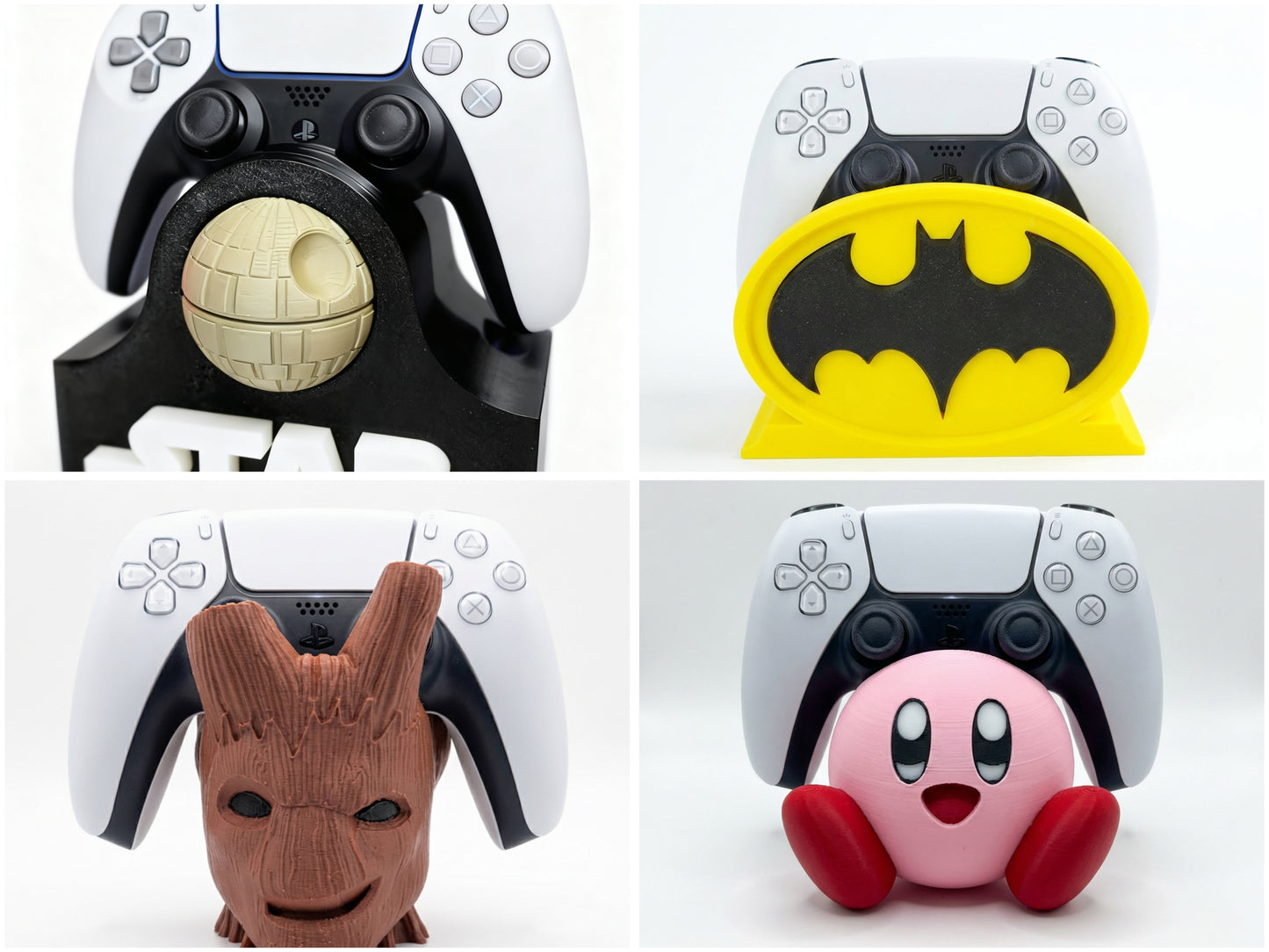 Pop culture 3D Printed Contoller Holders PS & Xbox