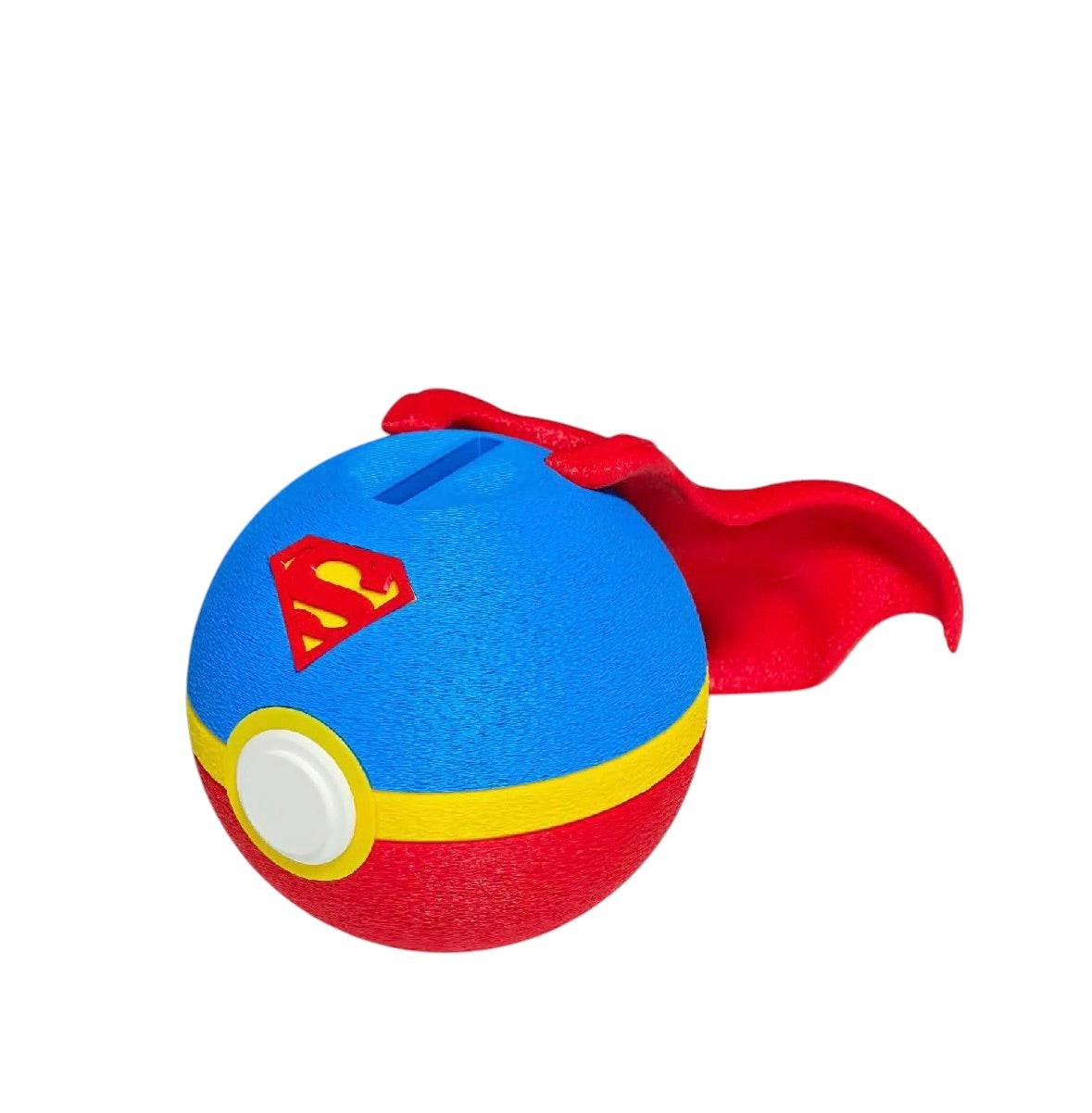 Character-Inspired 3D Printed Spherical Money Box – Hand-Finished Coin Bank