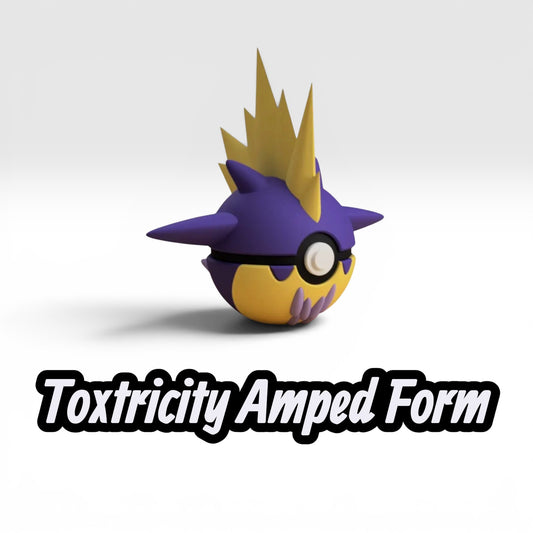 Toxtricity Amped Form Custom Ball | High Quality 3D Printed in the Uk