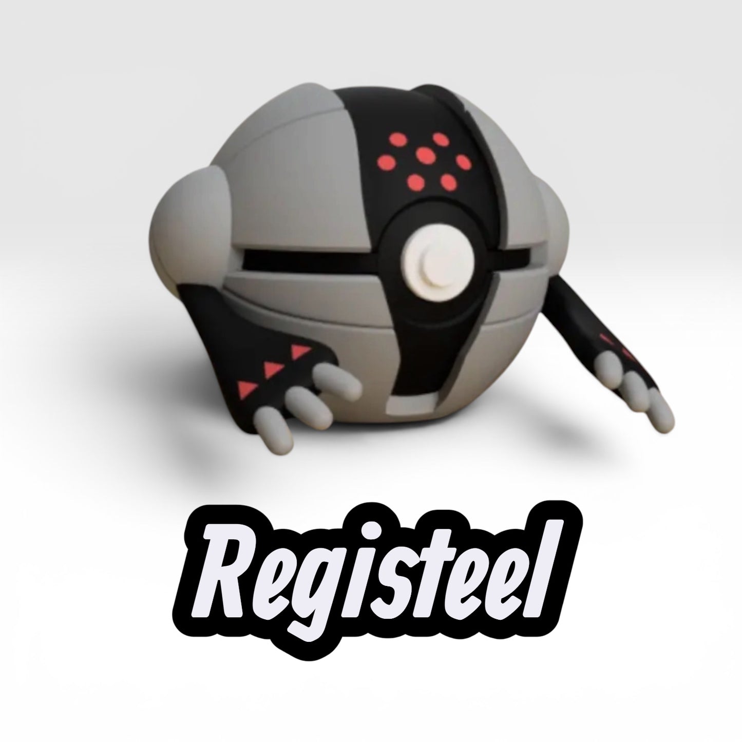 Registeel Custom Ball | High Quality 3D Printed in the Uk