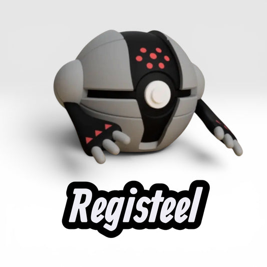 Registeel Custom Ball | High Quality 3D Printed in the Uk