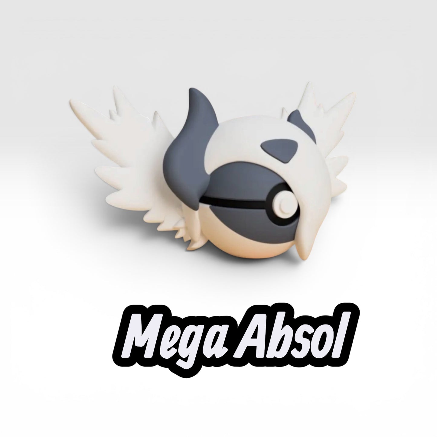 Mega Absol Custom Ball | High Quality 3D Printed in the Uk