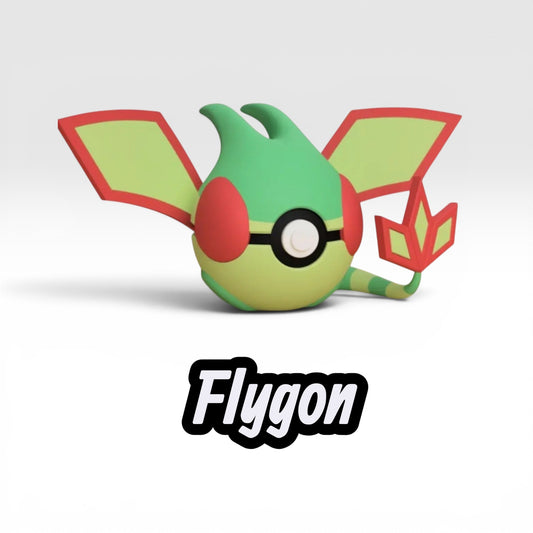 Flygon Custom Ball | High Quality 3D Printed in the Uk