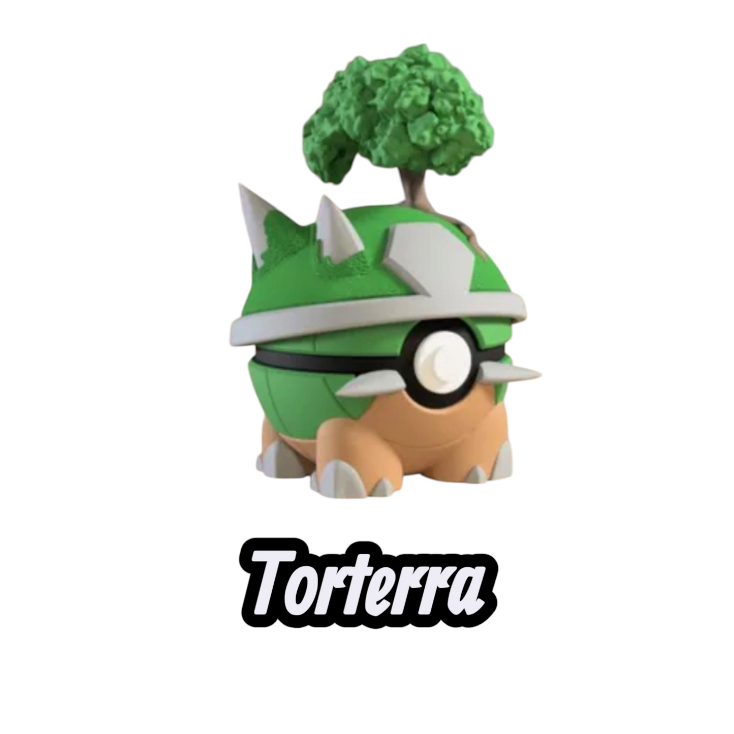 Torterra Custom Ball | High Quality 3D Printed in the Uk