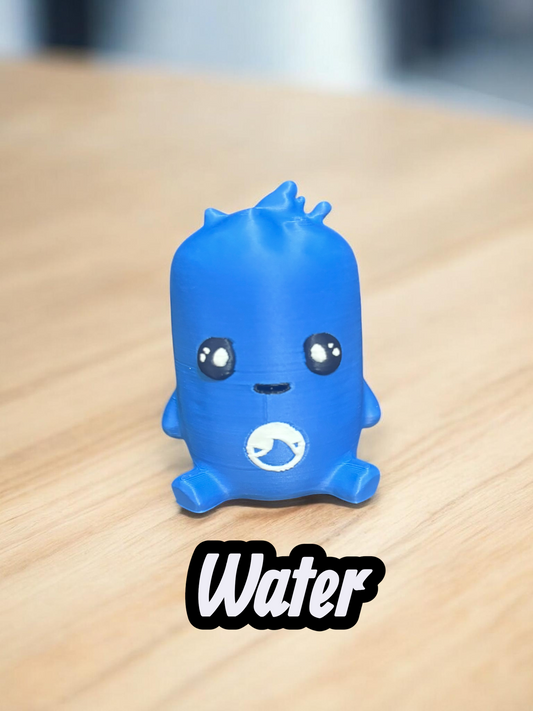 🎮 Fan‑Made 3D Printed Collectible Figure Water Sprite