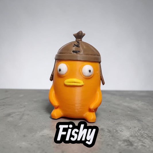 🎮 Fan‑Made 3D Printed Collectible Figure Fishy Sprite