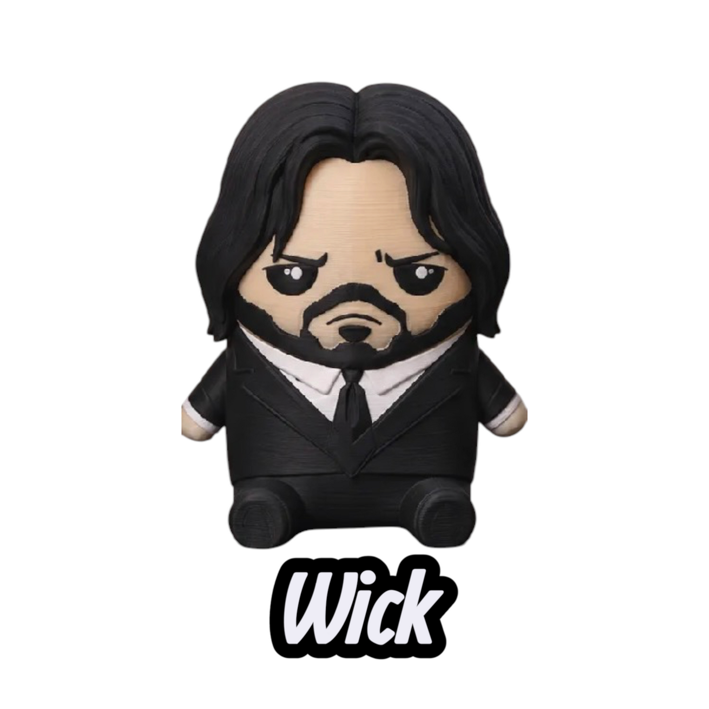 🎮 Fan‑Made 3D Printed Collectible Figure Wick Sprite