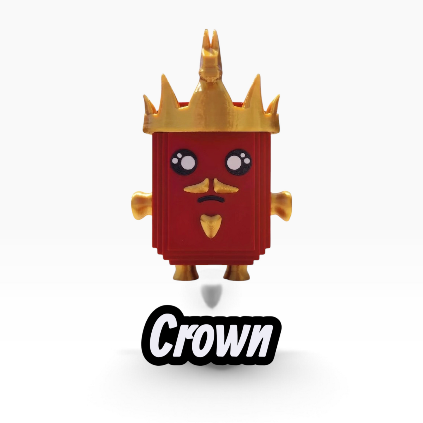 🎮 Fan‑Made 3D Printed Collectible Figure Crown Sprite