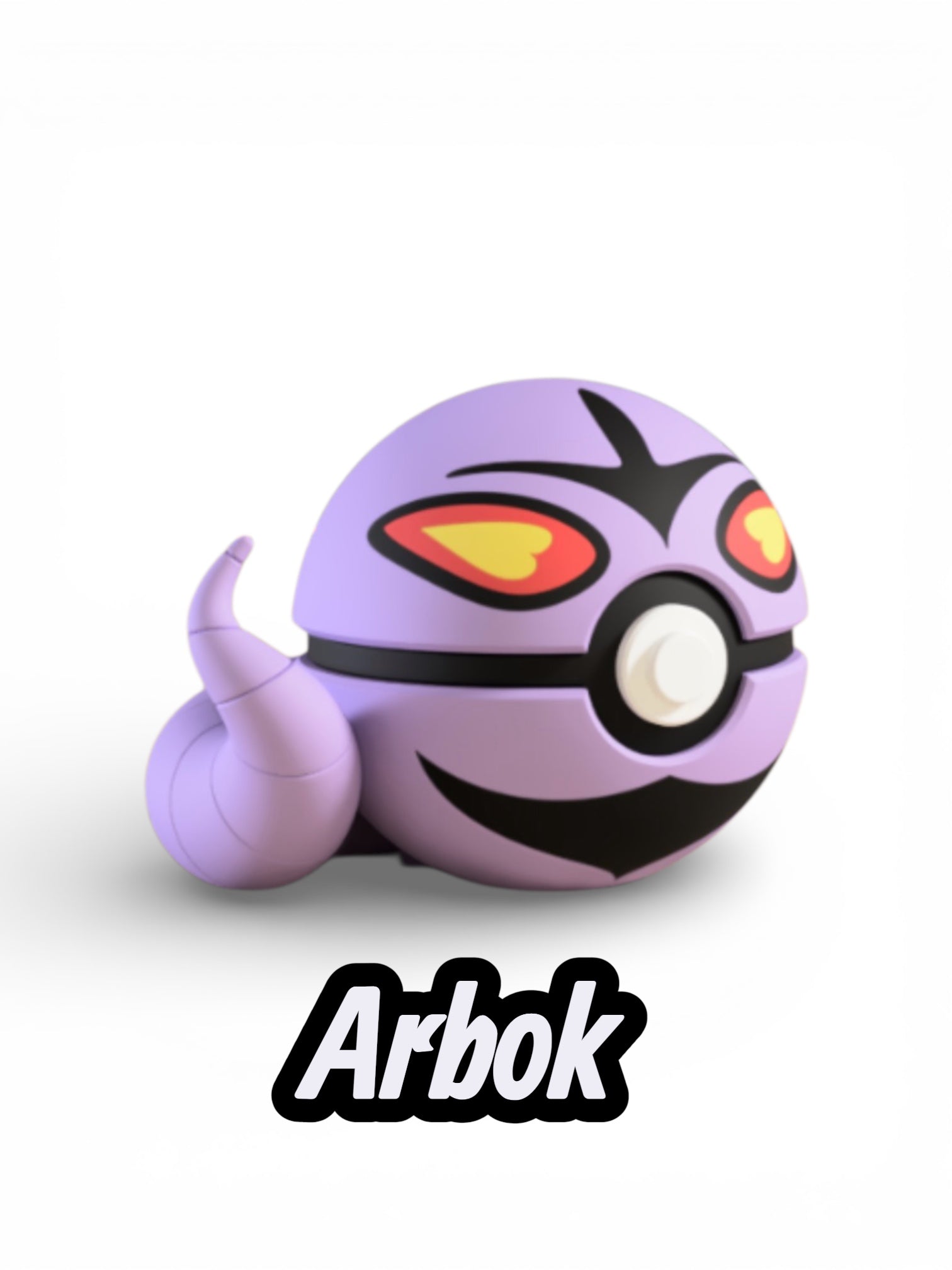 Arbok| Custom Pokeball | High Quality 3D Printed in the UK
