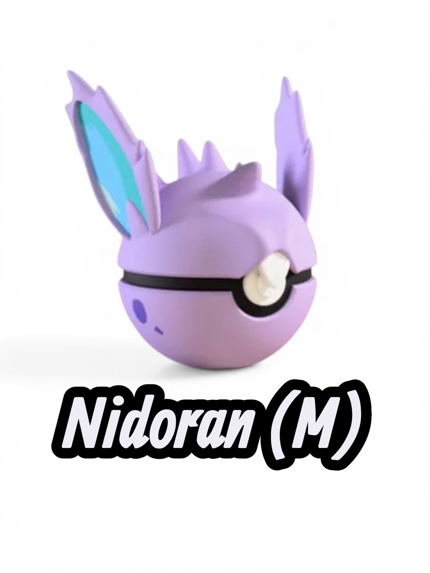 Nidoran (M) | Custom Ball | High Quality 3D Printed in the UK